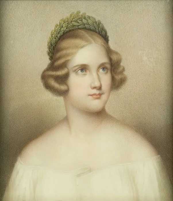 Framed Print : Jenny Lind, 1820-1887, singer. Creator: Adolf Theer Framed Print : Jenny Lind, 1820-1887, singer. Creator: Adolf Theer
