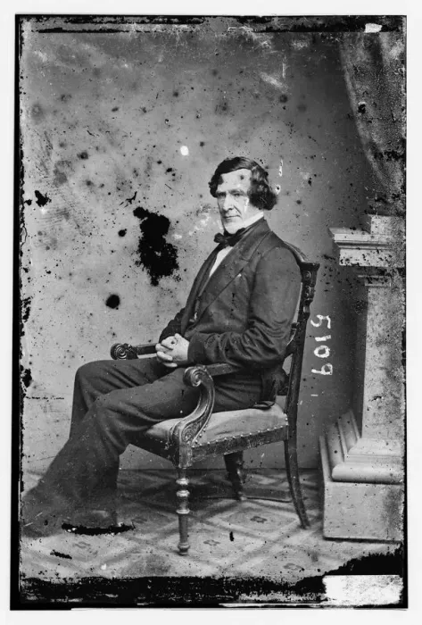 Framed Print : Jeremiah Black, between 1855 and 1865. Creator: Unknown Framed Print : Jeremiah Black, between 1855 and 1865. Creator: Unknown