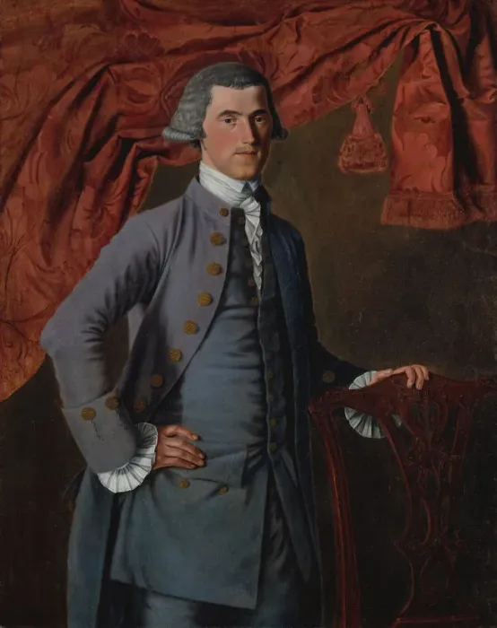 Framed Print : Jeremiah Platt, 1767. Creator: John Mare Framed Print : Jeremiah Platt, 1767. Creator: John Mare