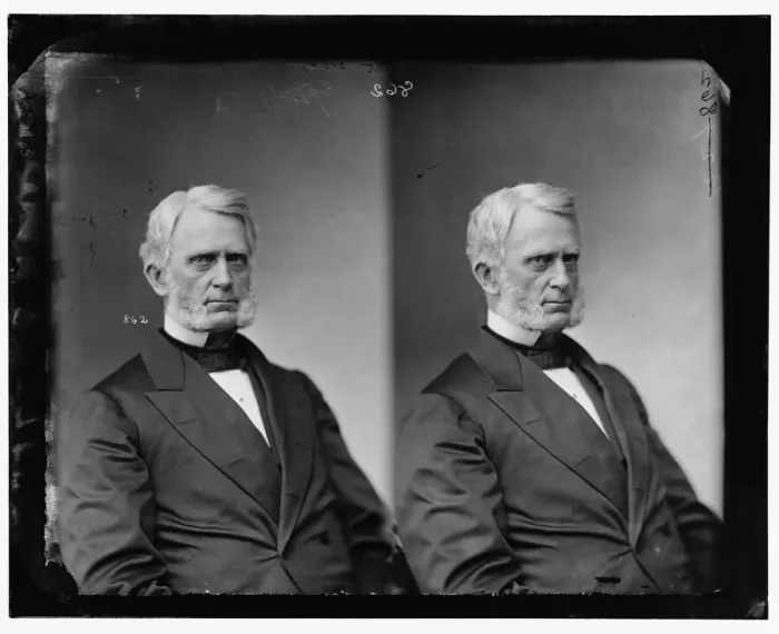 Framed Print : Jeremiah Wilbur Dwight of New York, 1865-1880. Creator: Unknown Framed Print : Jeremiah Wilbur Dwight of New York, 1865-1880. Creator: Unknown