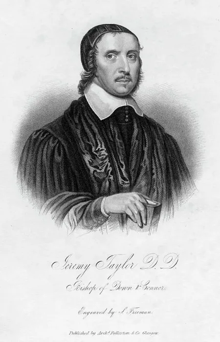 Framed Print : Jeremy Taylor (1613-1667), English clergyman, 19th century. Artist: Samuel Freeman Framed Print : Jeremy Taylor (1613-1667), English clergyman, 19th century. Artist: Samuel Freeman