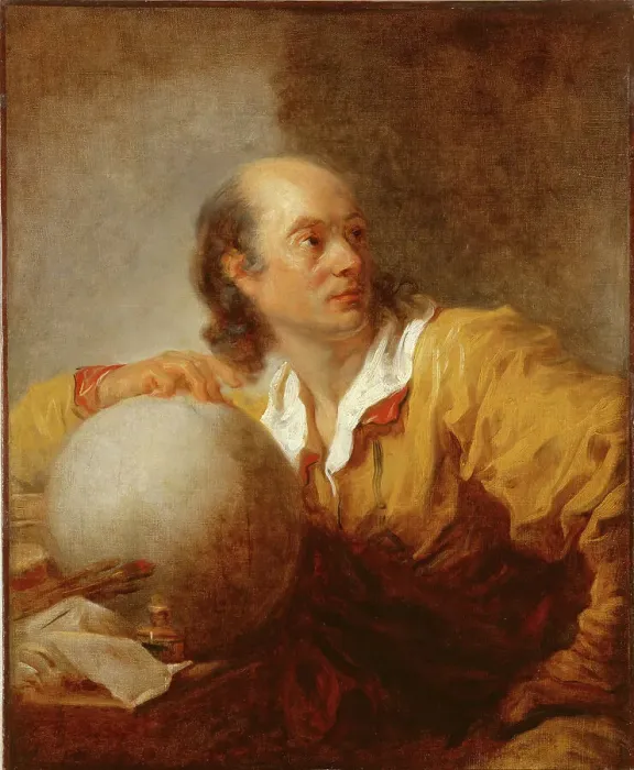Framed Print : Jérôme de La Lande (1732-1807), between 1767 and 1768. Creator: Jean-Honore Fragonard Framed Print : Jérôme de La Lande (1732-1807), between 1767 and 1768. Creator: Jean-Honore Fragonard