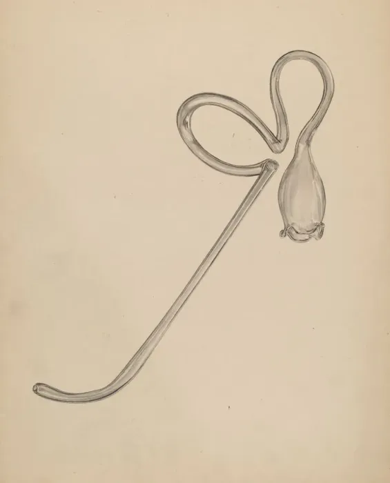 Framed Print : Jersey Pipe, c. 1930. Creator: Francis Law Durand Framed Print : Jersey Pipe, c. 1930. Creator: Francis Law Durand