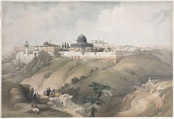 Jerusalem, 1839. Creator: David Roberts (British, 1796-1864)