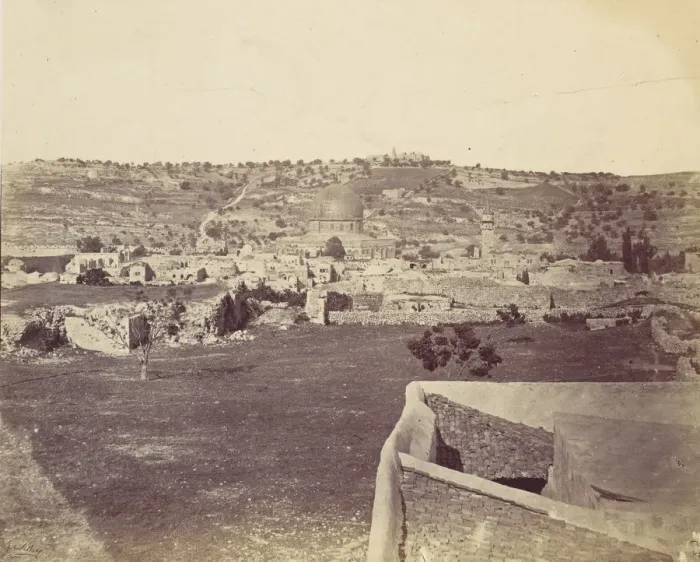 Framed Print : Jerusalem, 1857. Creator: John Anthony Framed Print : Jerusalem, 1857. Creator: John Anthony