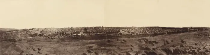 Framed Print : Jerusalem, 1860 or later. Creator: Louis de Clercq Framed Print : Jerusalem, 1860 or later. Creator: Louis de Clercq