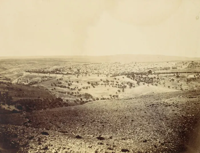 Framed Print : Jerusalem, 1860s. Creator: John Anthony Framed Print : Jerusalem, 1860s. Creator: John Anthony