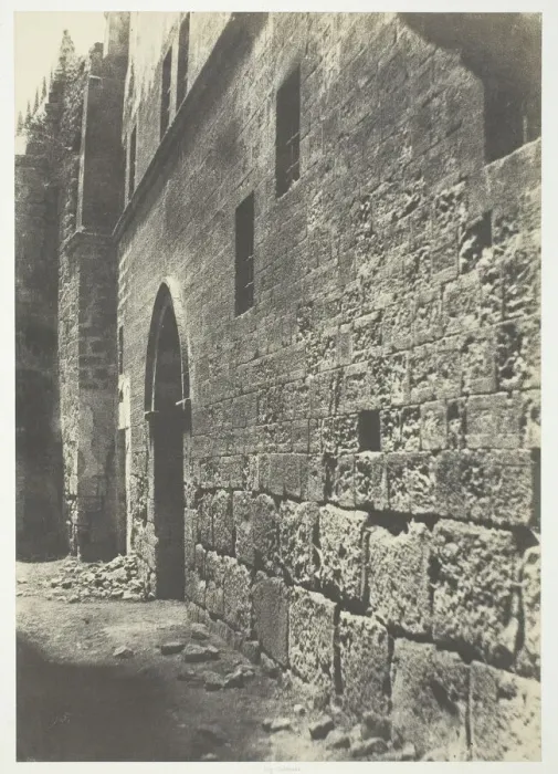 Framed Print : Jerusalem, Auberge d'Allemagne, 1854. Creator: Auguste Salzmann Framed Print : Jerusalem, Auberge d'Allemagne, 1854. Creator: Auguste Salzmann