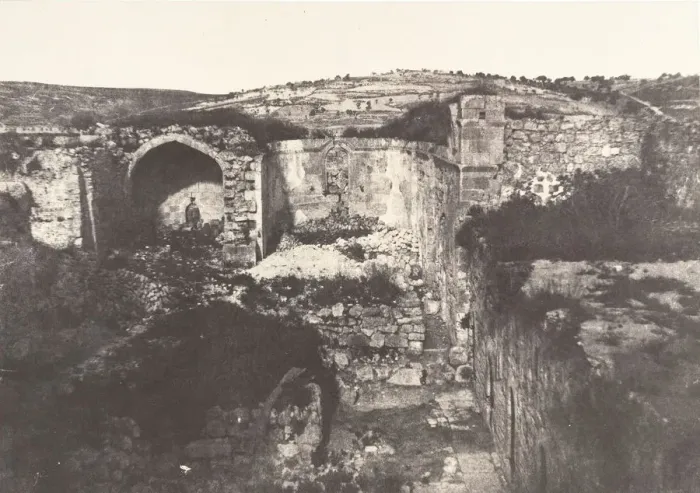 Framed Print : Jerusalem, eglise de Sainte-Marie-Madeleine, 1854. Creator: Auguste Salzmann Framed Print : Jerusalem, eglise de Sainte-Marie-Madeleine, 1854. Creator: Auguste Salzmann