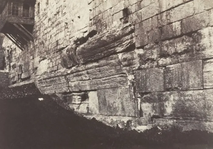 Framed Print : Jerusalem, Enceinte du Temple, Arche du Pont Salomonien qui reliait Moria à Framed Print : Jerusalem, Enceinte du Temple, Arche du Pont Salomonien qui reliait Moria à
