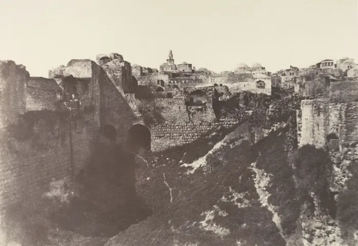 Framed Print : Jerusalem, Enceinte du Temple, Piscine probatique, 1, 1854 Framed Print : Jerusalem, Enceinte du Temple, Piscine probatique, 1, 1854