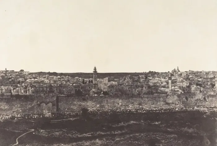 Framed Print : Jerusalem, Enceinte du Temple, Vue generale de la face Est, Pl. 3, 1854 Framed Print : Jerusalem, Enceinte du Temple, Vue generale de la face Est, Pl. 3, 1854