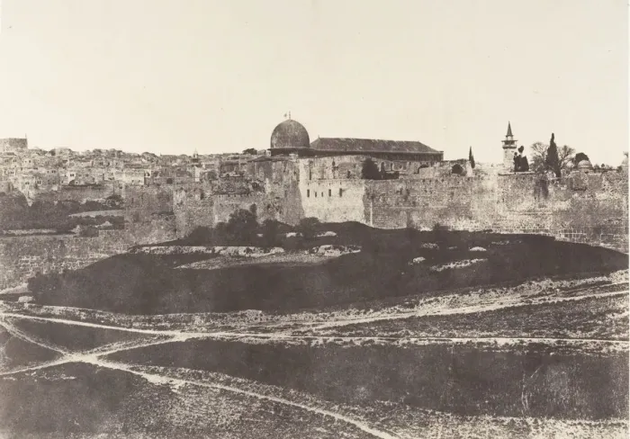 Framed Print : Jerusalem, Enceinte du Temple, Vue generale de la face Sud 1, 1854 Framed Print : Jerusalem, Enceinte du Temple, Vue generale de la face Sud 1, 1854