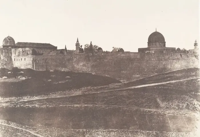 Framed Print : Jerusalem, Enceinte du Temple, Vue generale de la face Sud 2, 1854 Framed Print : Jerusalem, Enceinte du Temple, Vue generale de la face Sud 2, 1854