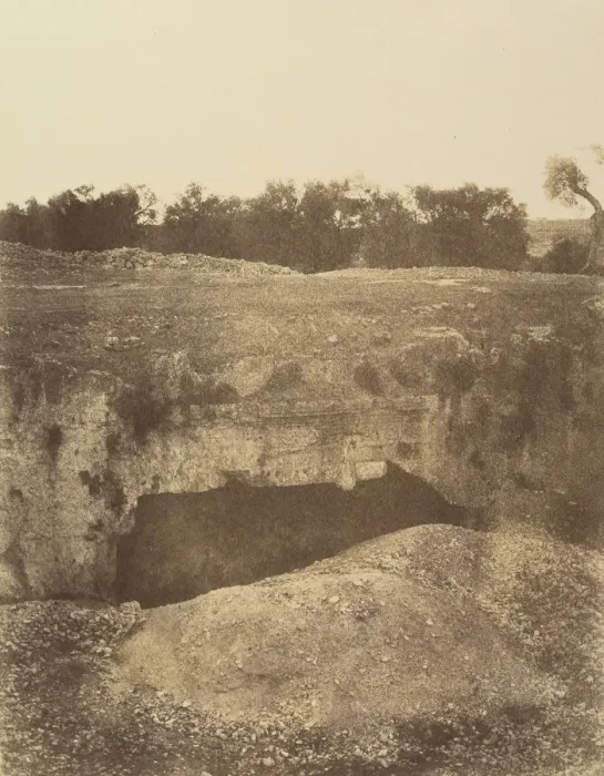 Framed Print : Jerusalem. (Environs) Tombeau des Rois, 1860 or later. Creator: Louis de Clercq Framed Print : Jerusalem. (Environs) Tombeau des Rois, 1860 or later. Creator: Louis de Clercq