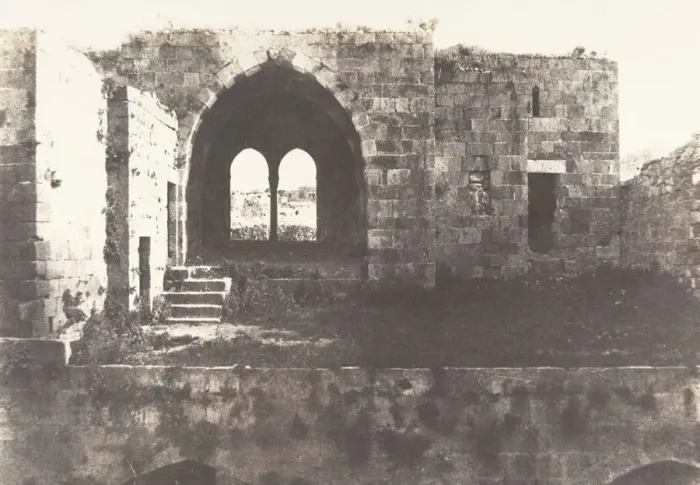 Framed Print : Jerusalem, Hospital de Sainte-Helene, Interieur, 1854