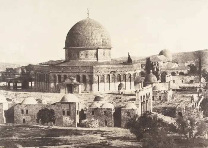 Framed Print : Jerusalem, Mosquee d Omar, cote Nord, Interieur de l enceinte Framed Print : Jerusalem, Mosquee d Omar, cote Nord, Interieur de l enceinte