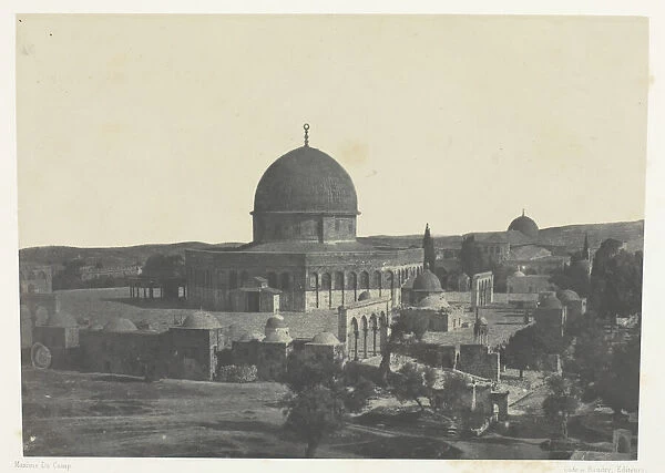 Jerusalem, Mosquee D Omar;Palestine, 1849  /  51, printed 1852