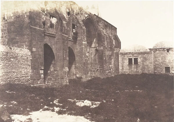 Jerusalem, Palais de rois de Jerusalem, Vue generale, 1854