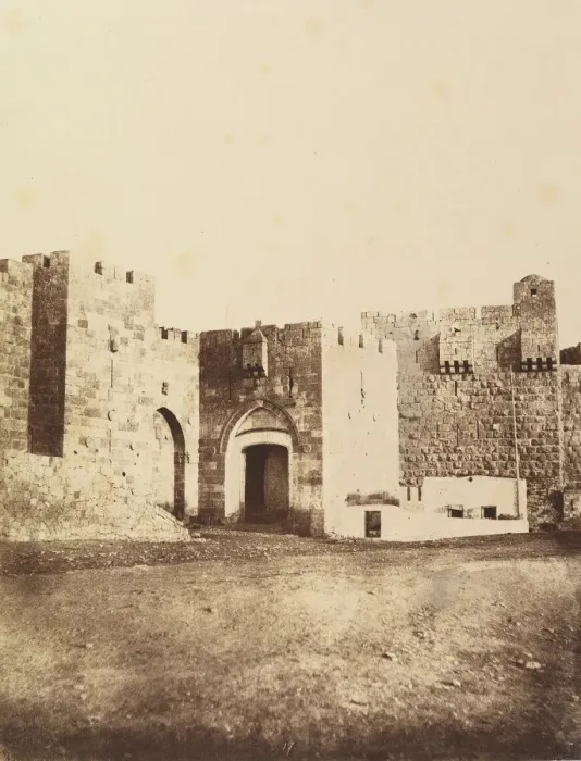 Framed Print : Jerusalem. Porte de Hebron et de Jaffa. (Bab-el-Khalil), 1860 or later Framed Print : Jerusalem. Porte de Hebron et de Jaffa. (Bab-el-Khalil), 1860 or later