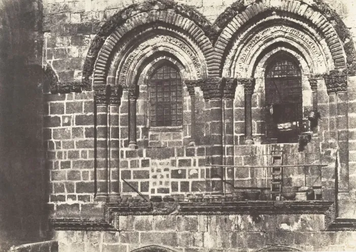 Framed Print : Jerusalem, Saint-Sepulcre, Partie superieure de la facade, 1854 Framed Print : Jerusalem, Saint-Sepulcre, Partie superieure de la facade, 1854