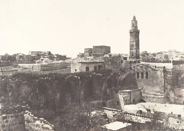 Jerusalem, Sainte-Marie-la-Latine, 1854. Creator: Auguste Salzmann