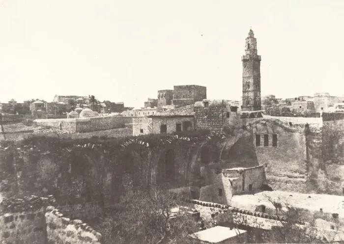 Framed Print : Jerusalem, Sainte-Marie-la-Latine, 1854. Creator: Auguste Salzmann Framed Print : Jerusalem, Sainte-Marie-la-Latine, 1854. Creator: Auguste Salzmann