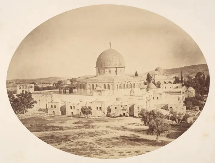 Framed Print : Jerusalem, Site of the Temple on Mount Moriah, 1857. Creator: John Anthony Framed Print : Jerusalem, Site of the Temple on Mount Moriah, 1857. Creator: John Anthony