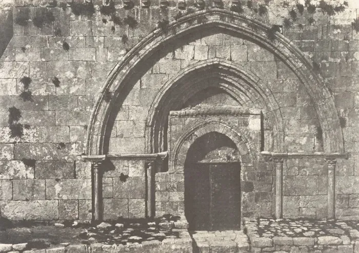 Framed Print : Jerusalem, Tombeau de la Vierge, 1854. Creator: Auguste Salzmann Framed Print : Jerusalem, Tombeau de la Vierge, 1854. Creator: Auguste Salzmann