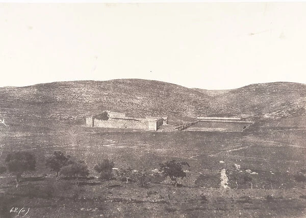 Jerusalem, Tombeau de Salomon, Vue generale, 1854