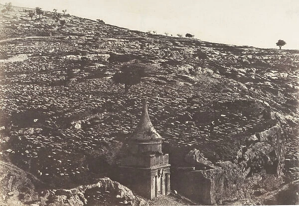 Jerusalem, Vallee de Josaphat, Faces Ouest et Nord, 1, 1854