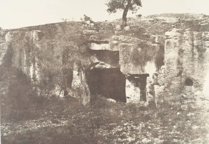 Framed Print : Jerusalem, Vallee de Josaphat, Grotte sepulcrale, 1, 1854 Framed Print : Jerusalem, Vallee de Josaphat, Grotte sepulcrale, 1, 1854