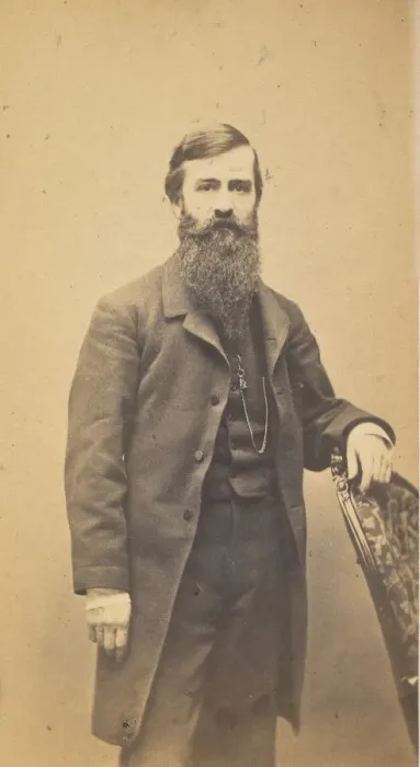 Framed Print : Jervis McEntee, 1860s. Creator: Austin Augustus Turner Framed Print : Jervis McEntee, 1860s. Creator: Austin Augustus Turner