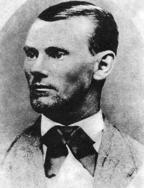 Jesse James, American outlaw, c1869-1882 (1954)
