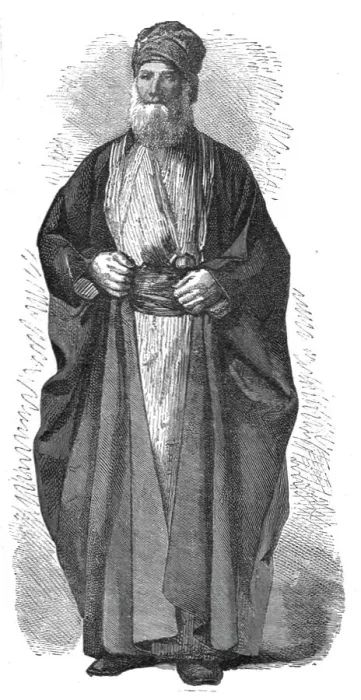 Framed Print : Jew of Bussorah; Journeyings in Mesopotamia, 1875. Creator: Unknown Framed Print : Jew of Bussorah; Journeyings in Mesopotamia, 1875. Creator: Unknown