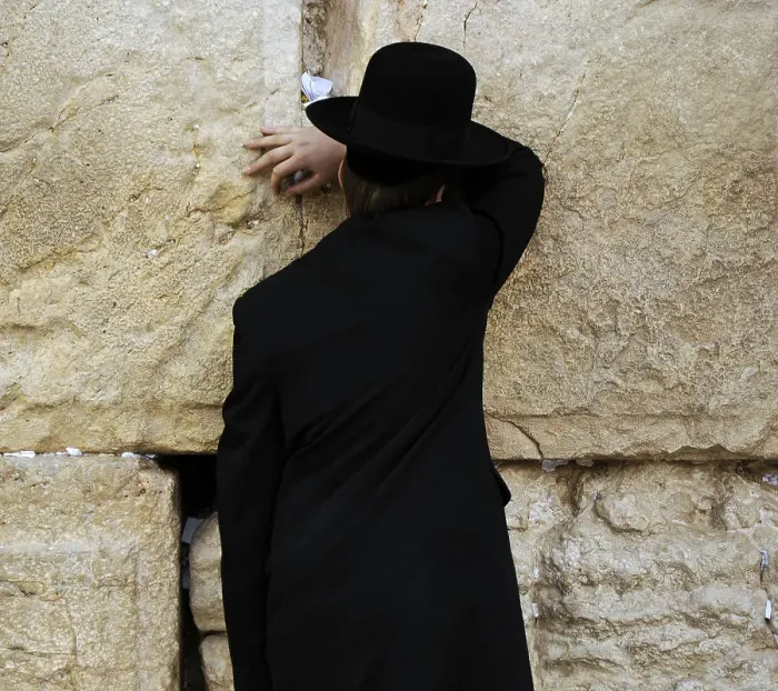 Framed Print : A Jew praying at the Western Wall, Jerusalem, Israel, 2013. Creator: LTL Framed Print : A Jew praying at the Western Wall, Jerusalem, Israel, 2013. Creator: LTL