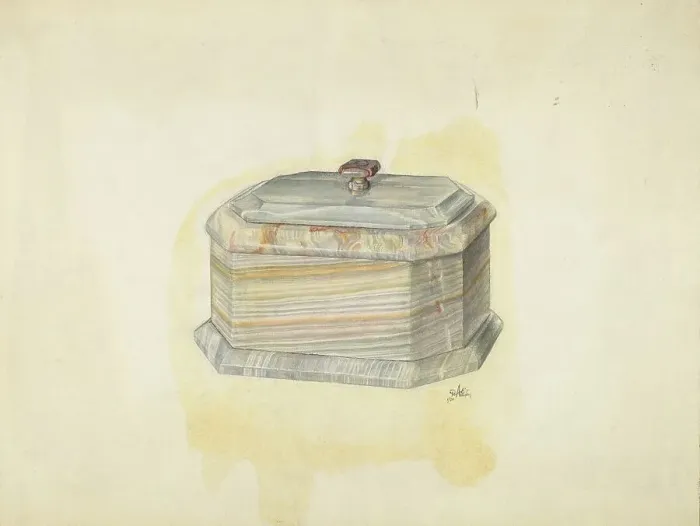 Framed Print : Jewel Casket, 1939. Creator: Ralph Atkinson Framed Print : Jewel Casket, 1939. Creator: Ralph Atkinson
