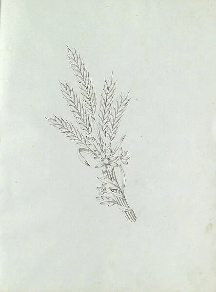 Jewel with grain and flowers, c.1800-c.1810. Creator: Carl Friedrich Bärthel