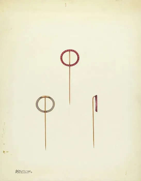 Framed Print : Jewelry, c. 1939. Creator: Kalamian Walton Framed Print : Jewelry, c. 1939. Creator: Kalamian Walton