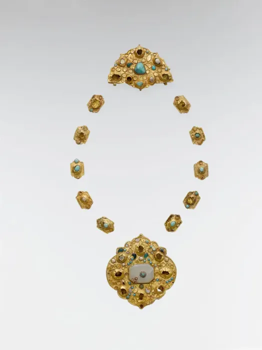 Framed Print : Jewelry Elements, Iran or Central Asia, late 14th-16th century. Creator: Unknown Framed Print : Jewelry Elements, Iran or Central Asia, late 14th-16th century. Creator: Unknown