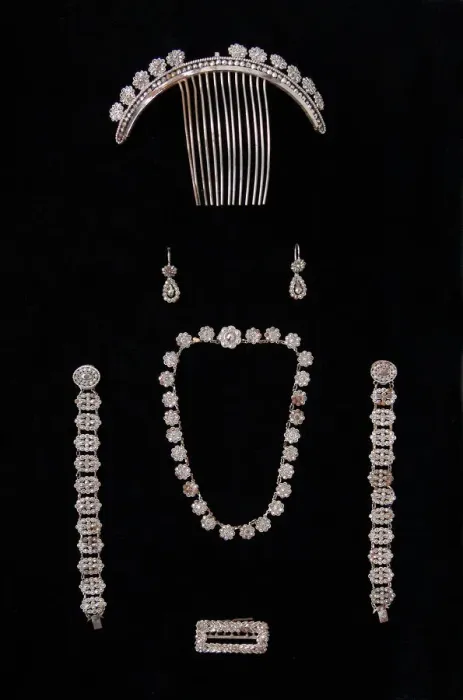 Framed Print : Jewelry set, American, first quarter 19th century. Creator: Unknown Framed Print : Jewelry set, American, first quarter 19th century. Creator: Unknown