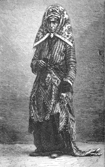 Framed Print : Jewess of Bussorah; Journeyings in Mesopotamia, 1875. Creator: Unknown Framed Print : Jewess of Bussorah; Journeyings in Mesopotamia, 1875. Creator: Unknown