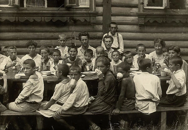 The Jewish Model Children's Commune in Malakhovka Near Moscow, 1921-1922. Creator: Unknown