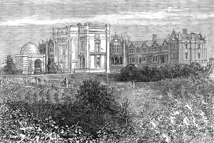 Framed Print : Jews College, Ramsgate, Synagogue, and tomb of Lady Montefiore, 1883. Creator: Unknown. Jews College, Ramsgate, Synagogue, and tomb of Lady Montefiore, 1883 Framed Print : Jews College, Ramsgate, Synagogue, and tomb of Lady Montefiore, 1883. Creator: Unknown. Jews College, Ramsgate, Synagogue, and tomb of Lady Montefiore, 1883
