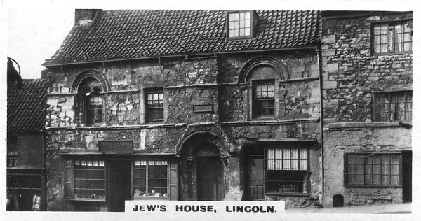Jews House, Lincoln, c1920s