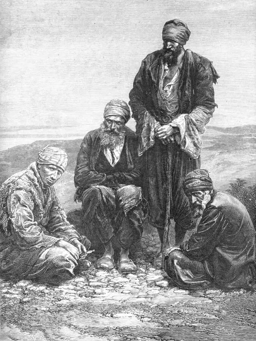 Framed Print : Jews of Mesopotamia; Journeyings in Mesopotamia, 1875. Creator: Unknown Framed Print : Jews of Mesopotamia; Journeyings in Mesopotamia, 1875. Creator: Unknown