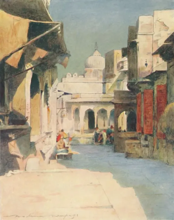 Framed Print : Jeypore, 1905. Artist: Mortimer Luddington Menpes Framed Print : Jeypore, 1905. Artist: Mortimer Luddington Menpes