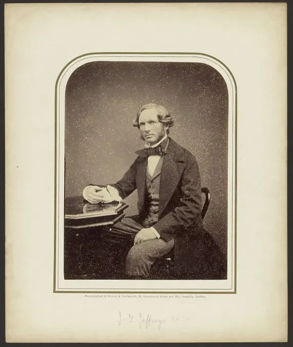 Framed Print : J.G. Jeffreys, F.R.S. 1855. Creator: Maull & Polyblank Framed Print : J.G. Jeffreys, F.R.S. 1855. Creator: Maull & Polyblank