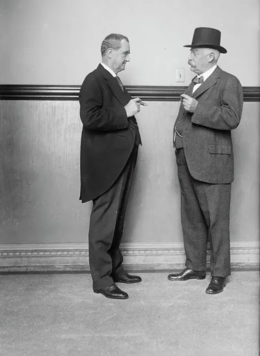 Framed Print : J.G. Milburn, L.C. Ledyard, between c1910 and c1915. Creator: Bain News Service Framed Print : J.G. Milburn, L.C. Ledyard, between c1910 and c1915. Creator: Bain News Service