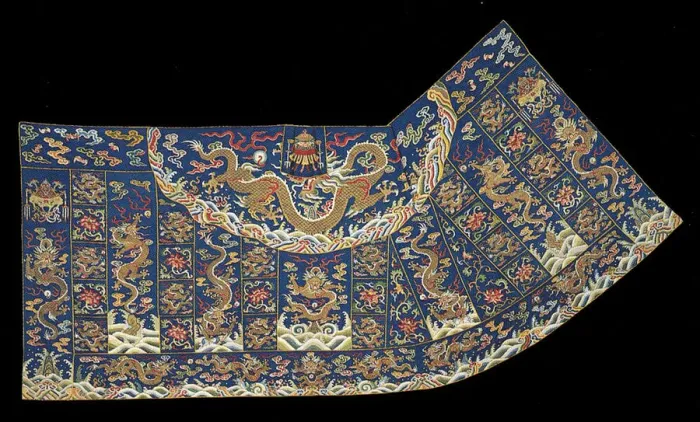 Framed Print : Jiasha (Mantle), China, Qing dynasty (1644-1911), 1700 / 50. Creator: Unknown Framed Print : Jiasha (Mantle), China, Qing dynasty (1644-1911), 1700 / 50. Creator: Unknown